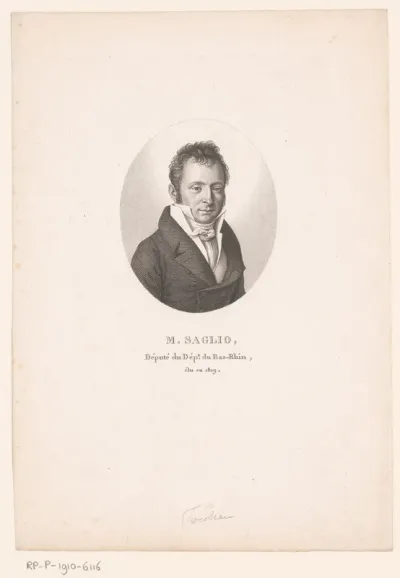 Portret van Florent Saglio