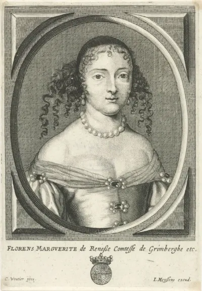 Portret van Florentine Margarethe van Renesse van Elderen