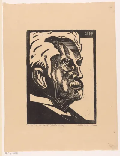 Portret van Florentinus Marinus Wibaut