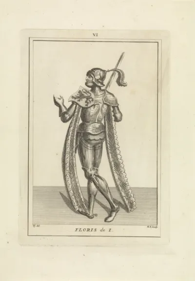 Portret van Floris I, graaf van Holland