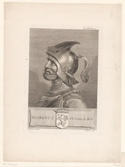 Portret van Floris I van Holland