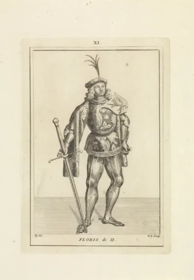 Portret van Floris II, graaf van Holland