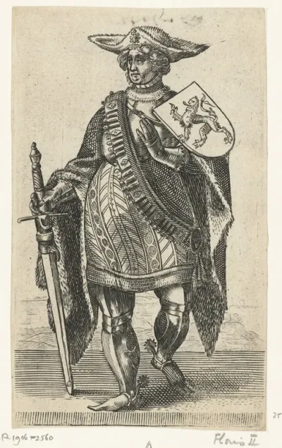 Portret van Floris II, graaf van Holland