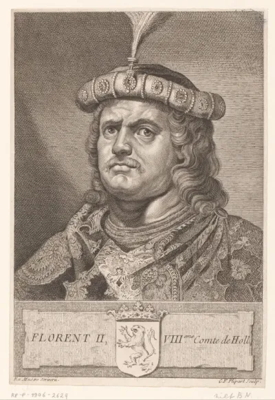 Portret van Floris II van Holland