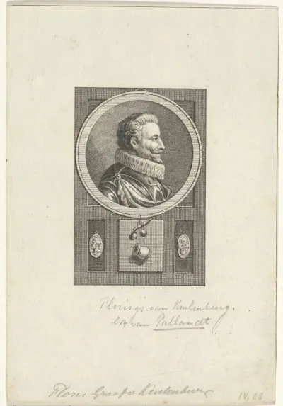 Portret van Floris II  van Pallandt