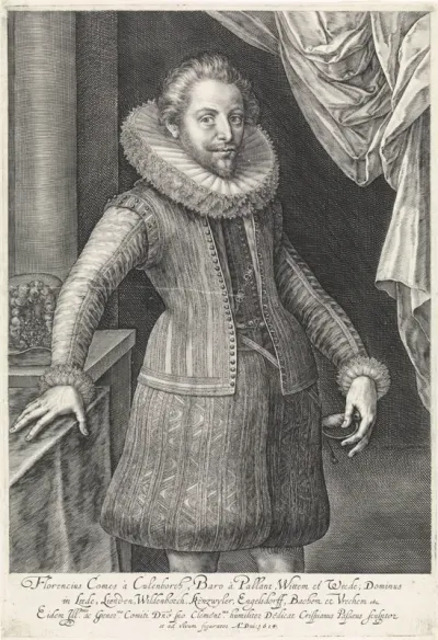 Portret van Floris II van Pallandt, graaf van Culemborg