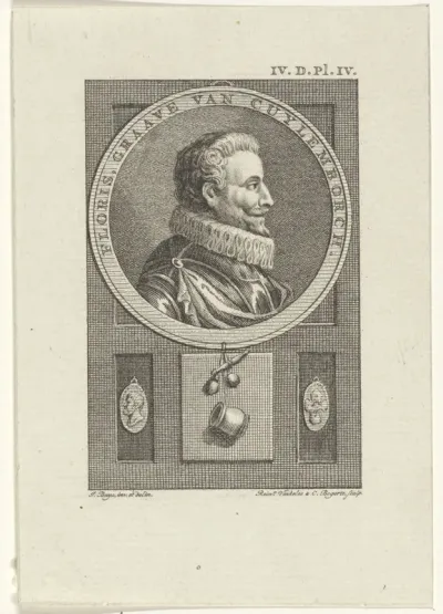 Portret van Floris II  van Pallandt