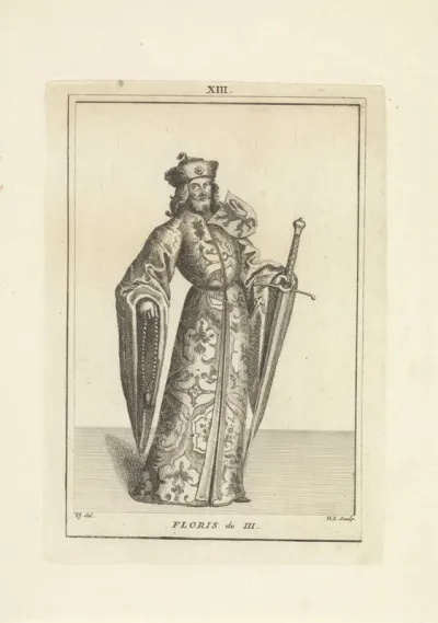 Portret van Floris III, graaf van Holland