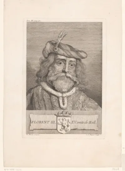 Portret van Floris III van Holland