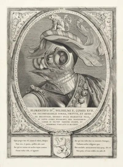 Portret van Floris IV, graaf van Holland