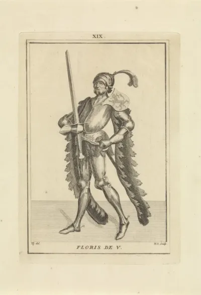 Portret van Floris V, graaf van Holland