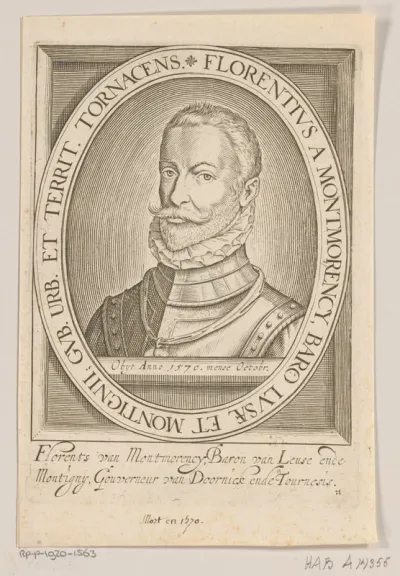 Portret van Floris van Montmorency