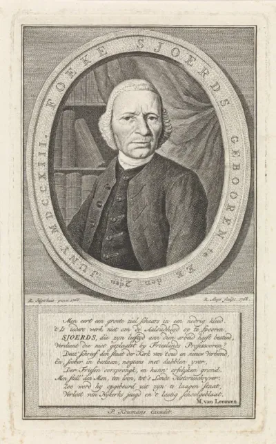 Portret van Foeke Sjoerds