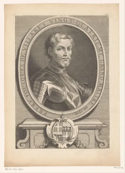 Portret van Foulques de Villaret