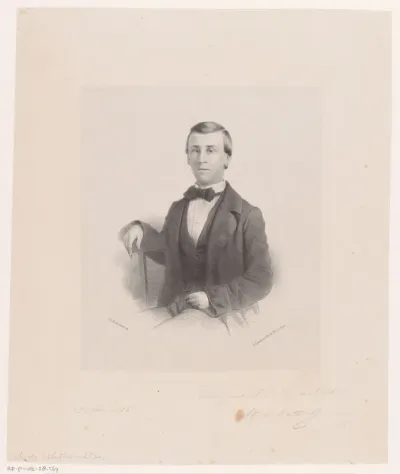 Portret van Fr. Vict. Ant. de Watteville