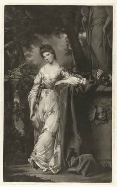 Portret van Frances Abington