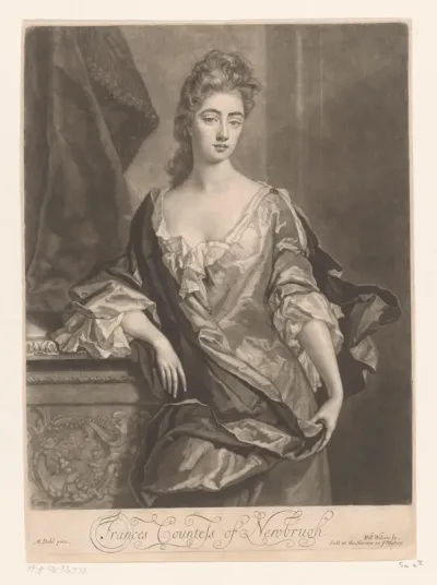 Portret van Frances Brudenell