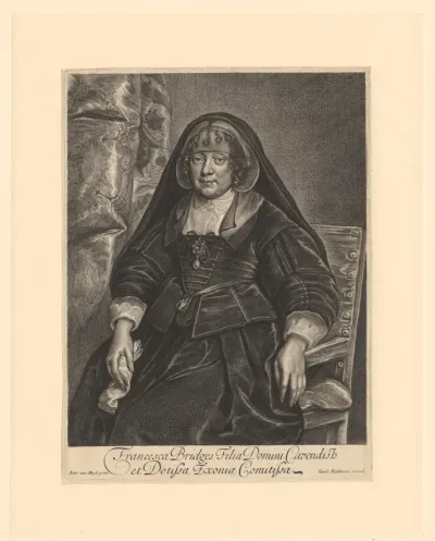 Portret van Frances Brydges