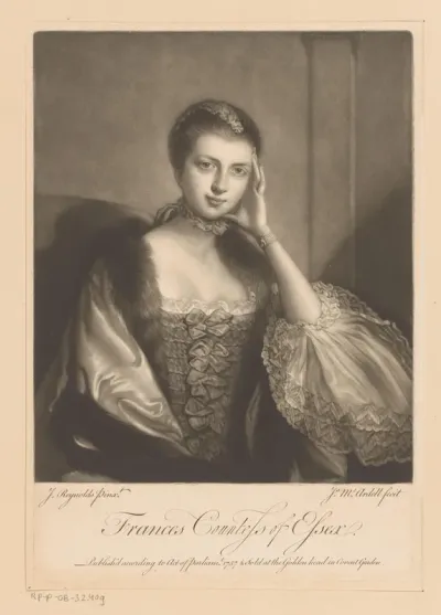 Portret van Frances Capel