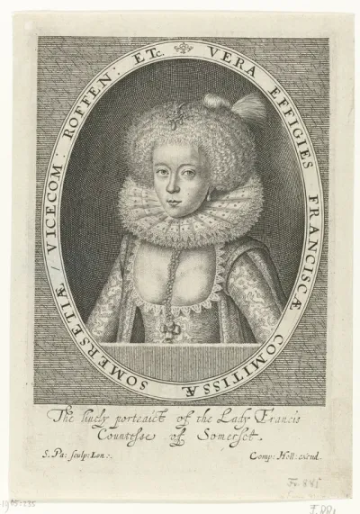 Portret van Frances Carr