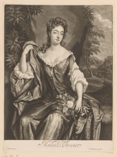 Portret van Frances Davenant