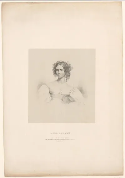 Portret van Frances Eleanor Jarman