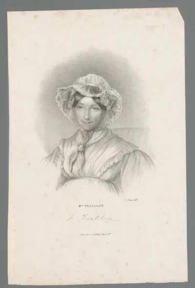 Portret van Frances Milton Trollope