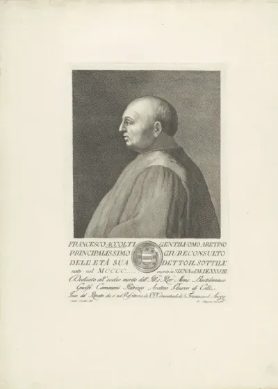 Portret van Francesco Accolti