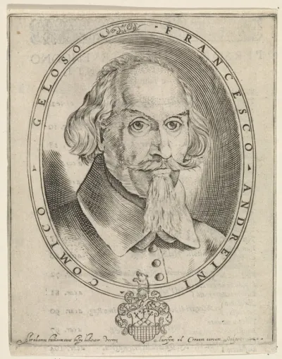 Portret van Francesco Andreini