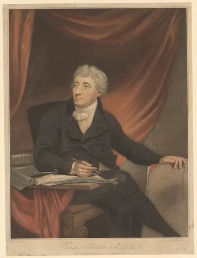 Portret van Francesco Bartolozzi
