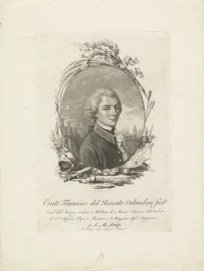 Portret van Francesco del Beccuto Orlandini