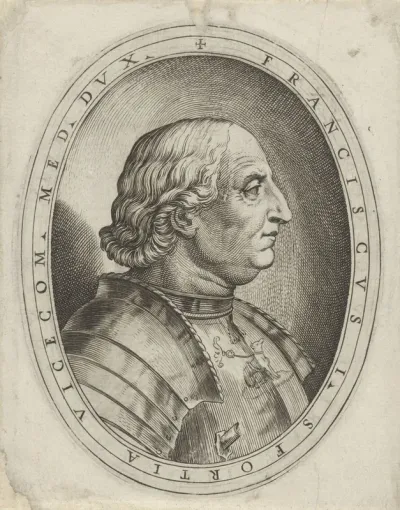 Portret van Francesco I Sforza