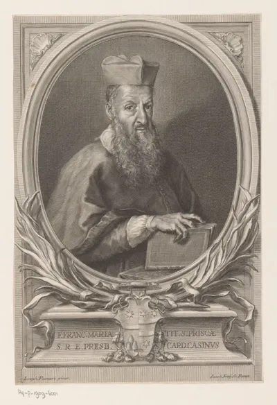 Portret van Francesco Maria Casini