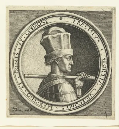 Portret van Francesco Sforza