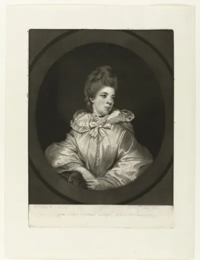 Portret van Francis Abington