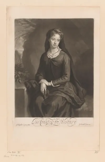 Portret van Francis Cecil