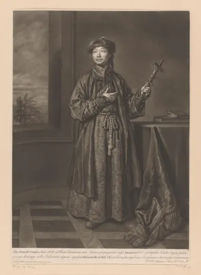 Portret van Francis Couplet