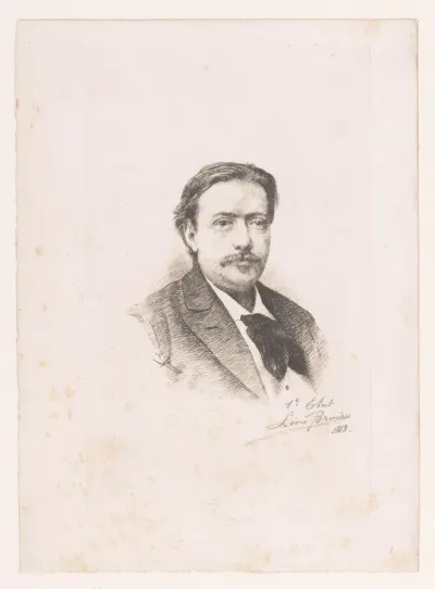 Portret van Francis Enne