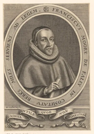 Portret van Francis Moore