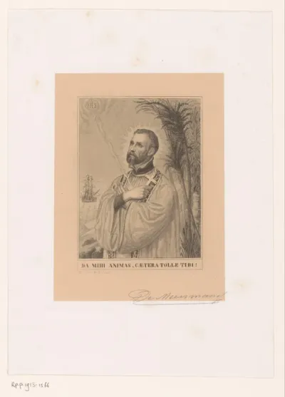 Portret van Francis Xavier