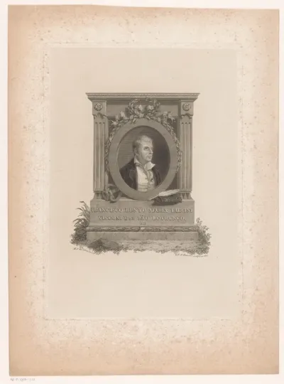 Portret van Francisco Bento Maria Targini