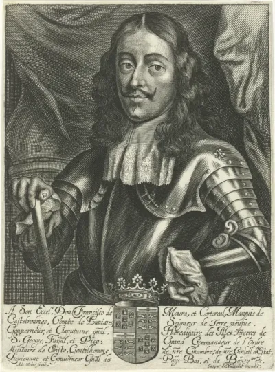 Portret van Francisco de Castel Rodrigo