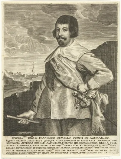 Portret van Francisco de Melo