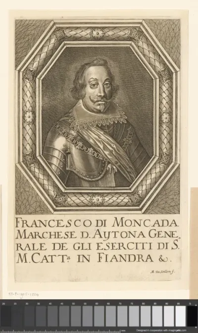 Portret van Francisco de Moncada, markies van Aytona