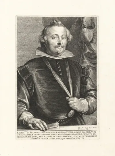 Portret van Francisco de Moncada, markies van Aytona