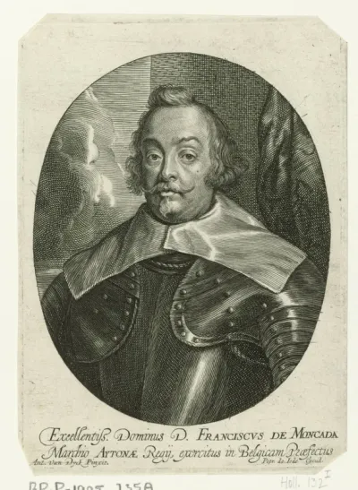 Portret van Francisco de Moncada, markies van Aytona