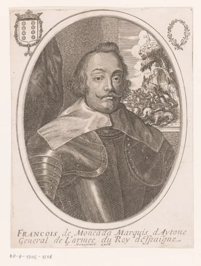 Portret van Francisco de Moncada