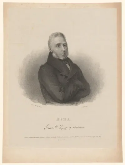 Portret van Francisco Espoz y Mina