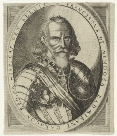 Portret van Francisco Hurtado de Mendoza