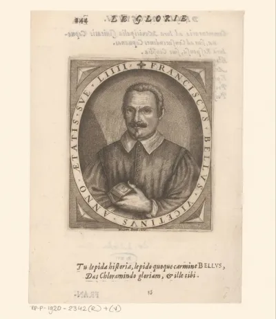 Portret van Franciscus Bellus